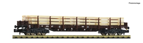 Fleischmann 6660049 - N - Rungenwagen mit Holzladung, SBB, Ep. V-VI